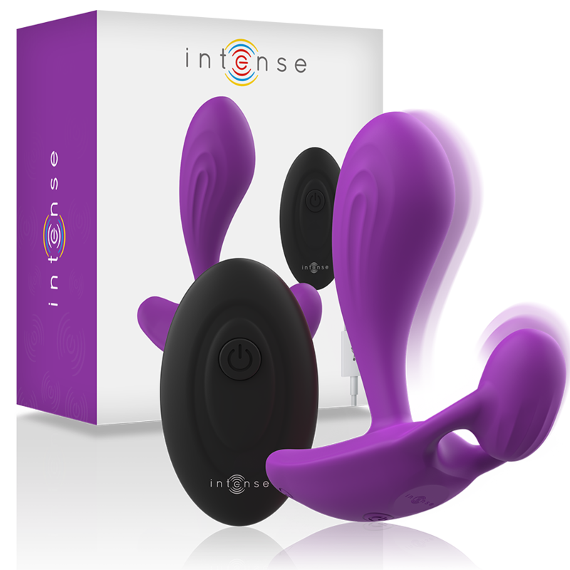 INTENSE - SHELLY PLUG ANAL REMOTE CONTROL PURPLE - 5