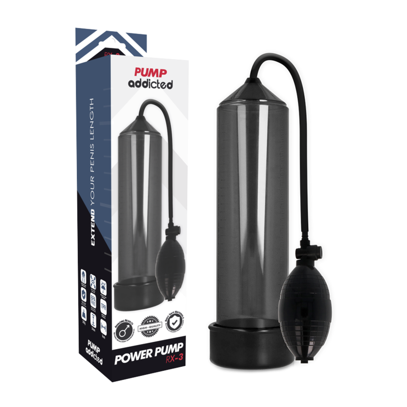 PUMP ADDICTED - RX3 BLACK - BLACK - 18