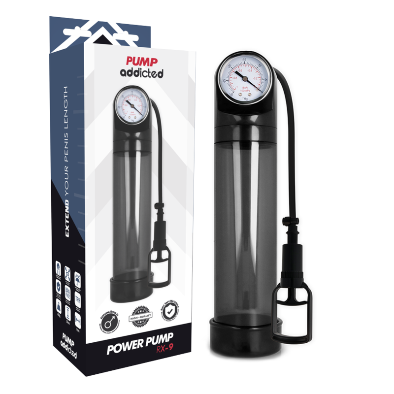 PUMP ADDICTED - RX9 TRANSPARENT - BLACK - 3