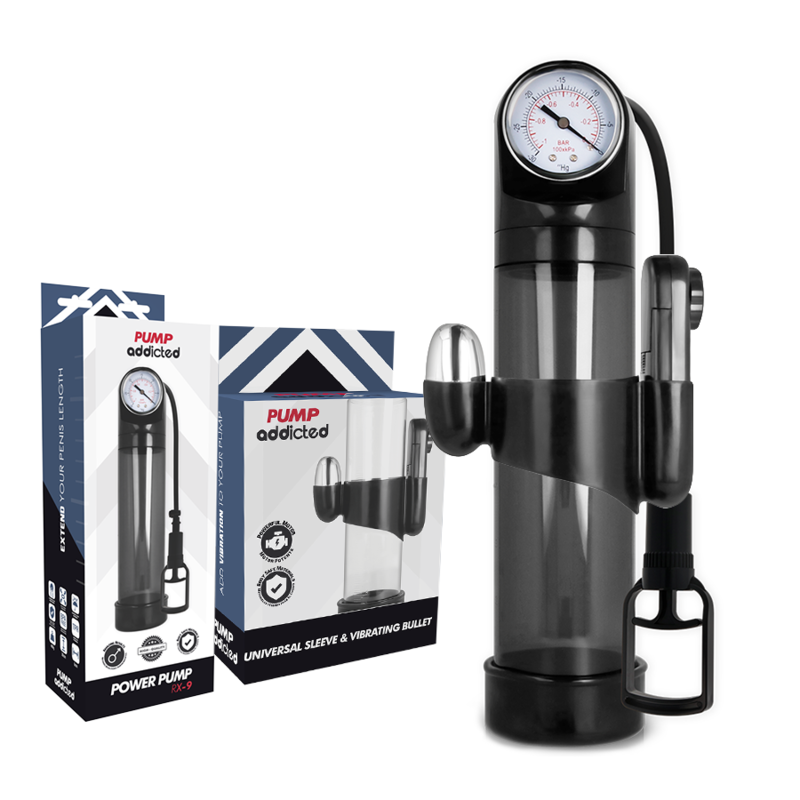 PUMP ADDICTED - RX9 BLACK VIBRATOR - 2