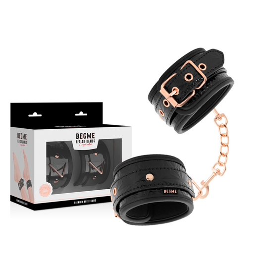BEGME - CHEVILLES PREMIUM BLACK EDITION AVEC DOUBLURE EN NÉOPRÈNE