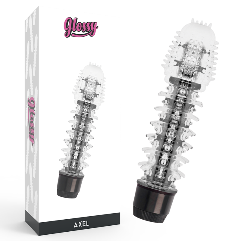 GLOSSY - AXEL BLACK VIBRATOR - 4