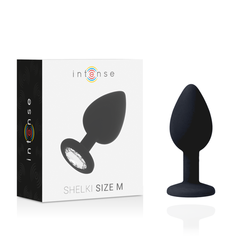 INTENSE - SHELKI M ANAL PLUG BLACK - 4