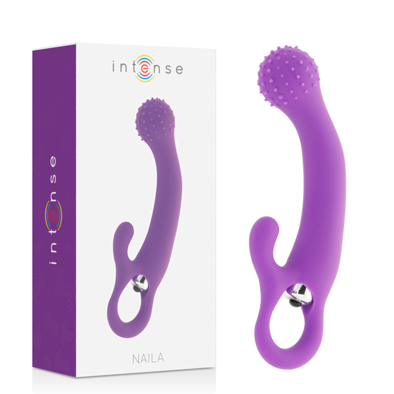 INTENSE - NAILA VIBRATING SILICONE LILAC - 6