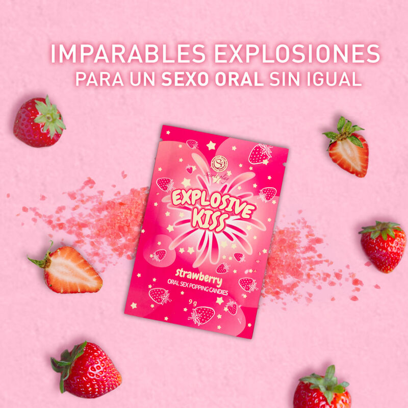 SECRETPLAY - STRAWBERRY EXPLOSIVE CANDIES - 1