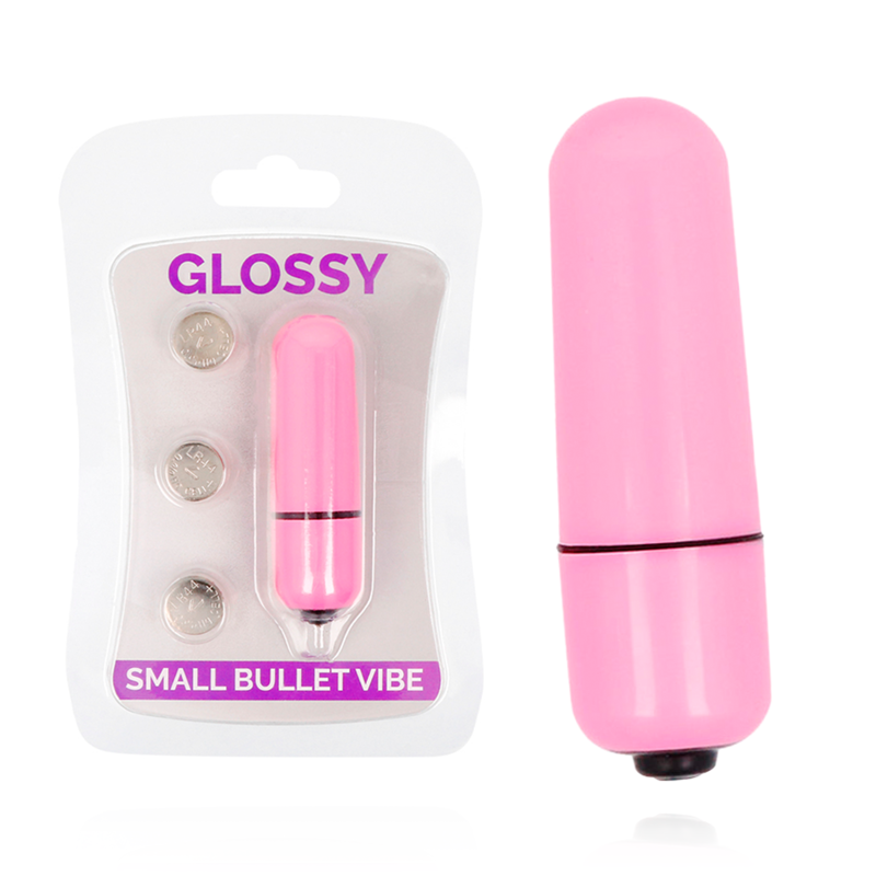 GLOSSY - SMALL BULLET VIBE DEEP ROSE - 3