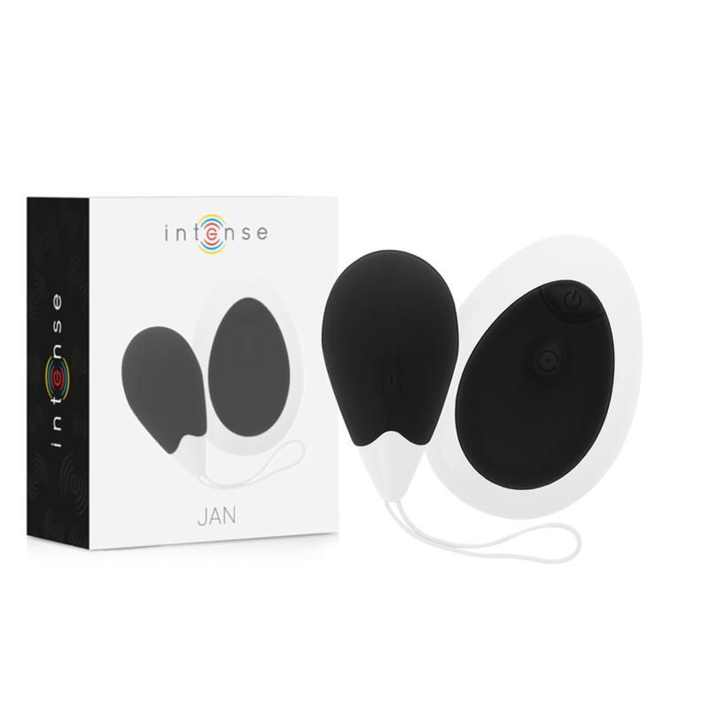 INTENSE - JAN VIBRATING EGG REMOTE CONTROL BLACK - 2
