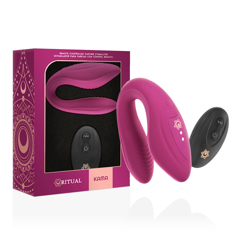 RITHUAL - KAMA REMOTE CONTROL FOR COUPLES AQUA - BLACK - 13