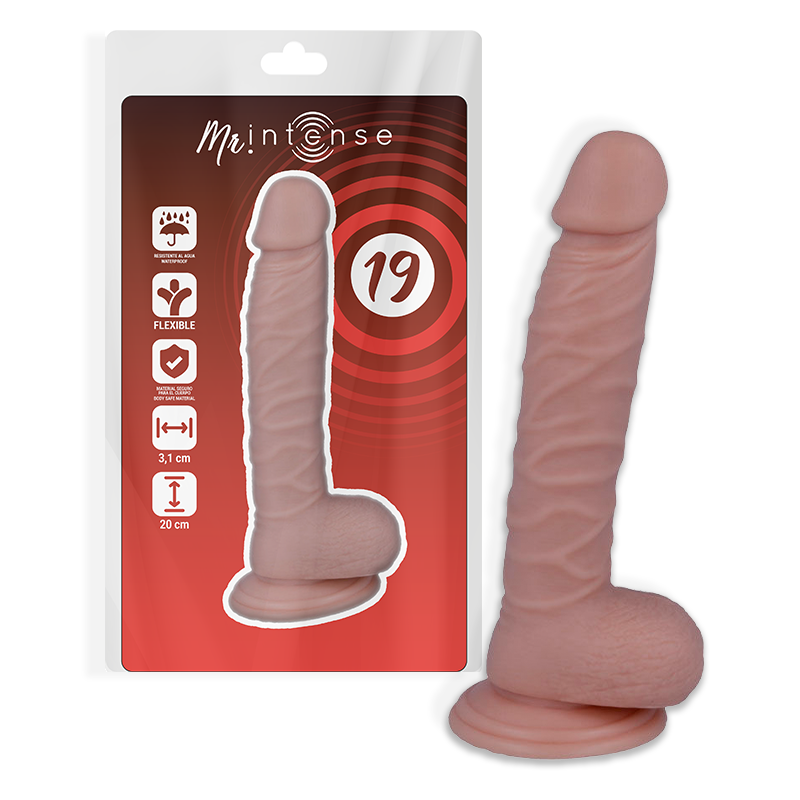 MR INTENSE - 19 REALISTIC COCK 20 CM -O- 3.1 CM - 7