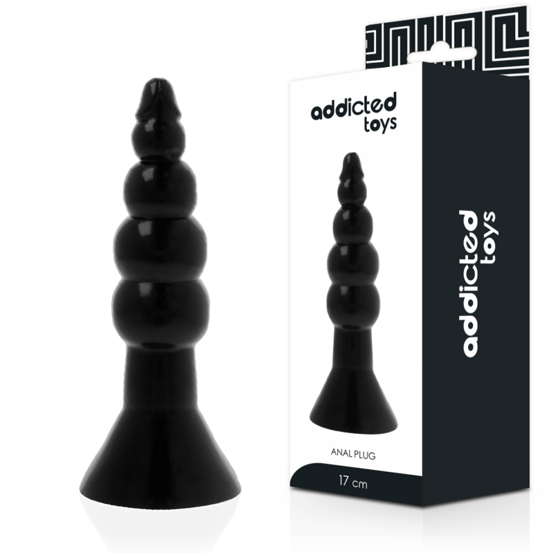 ADDICTED TOYS - ANAL PLUG 17 CM BLACK - 4