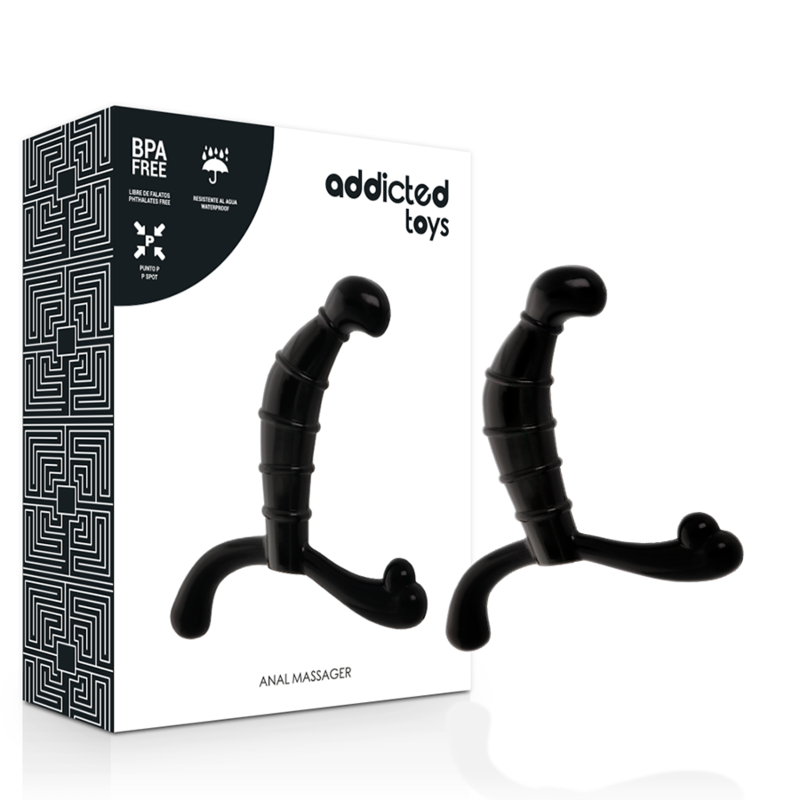 ADDICTED TOYS - PROSTATE ANAL PLEASURE BLACK - 3