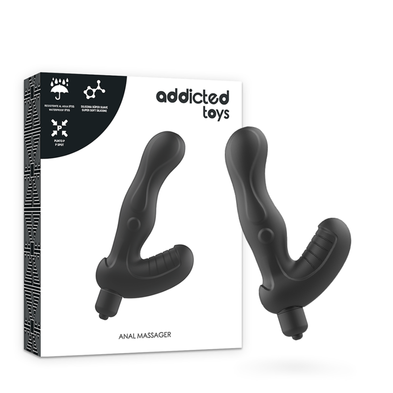 ADDICTED TOYS - P-SPOT VIBE SILICONE PROSTATE ANAL STIMULATOR - 4