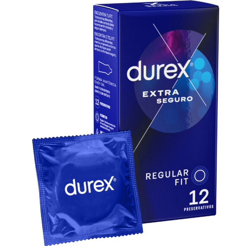 DUREX - EXTRA SEGURO 12 UNITÀ - Secretroomsexyshop