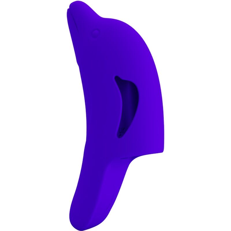 PRETTY LOVE - DELPHINI POWERFUL DARK BLUE FINGER STIMULATOR - 10