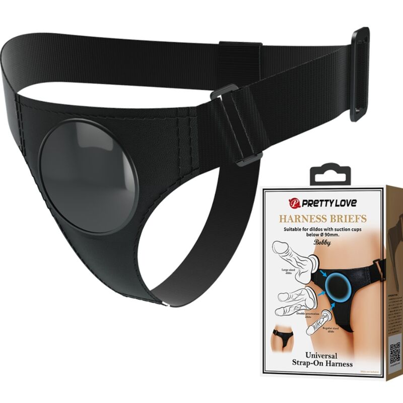 PRETTY LOVE - BLACK UNIVERSAL HARNESS - 5