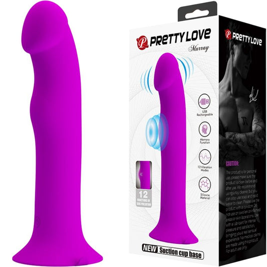 PRETTY LOVE - VIBRATEUR ET STIMULATEUR DE POINT G MURRAY VIOLET