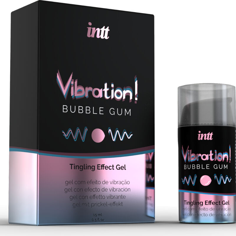INTT - POWERFUL INTIMATE STIMULANT LIQUID VIBRATING GUM GUM 15ML - 1