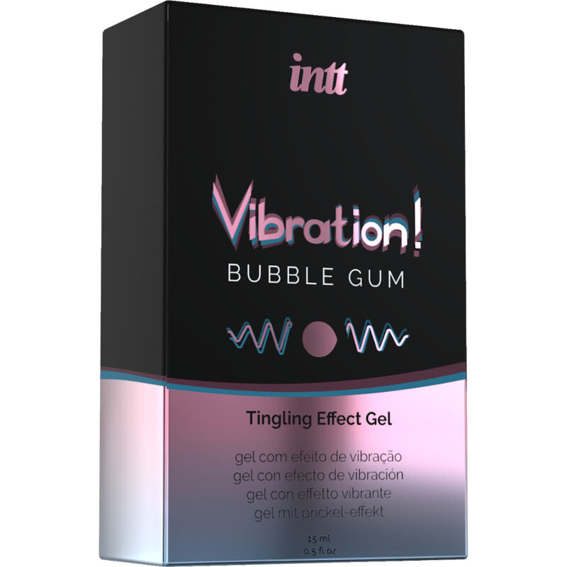 INTT - POWERFUL INTIMATE STIMULANT LIQUID VIBRATING GUM GUM 15ML - 2