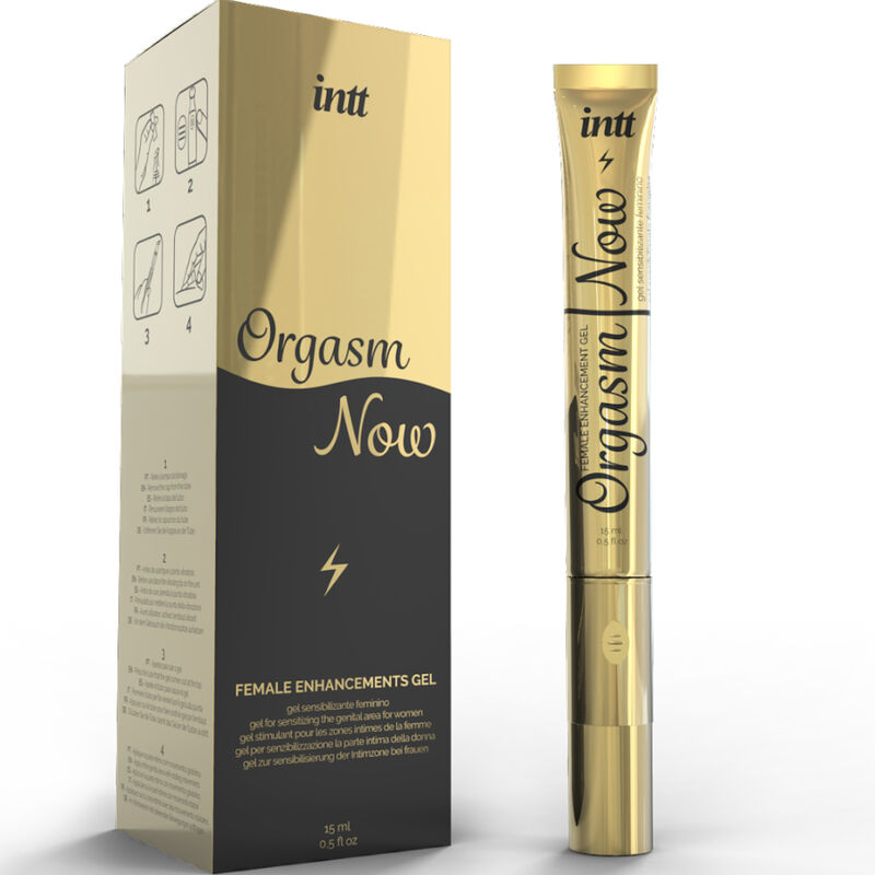 INTT LUBRICANTS - INTENSE VAGINAL STIMULATING GEL WITH VIBRATOR APPLICATOR - 1