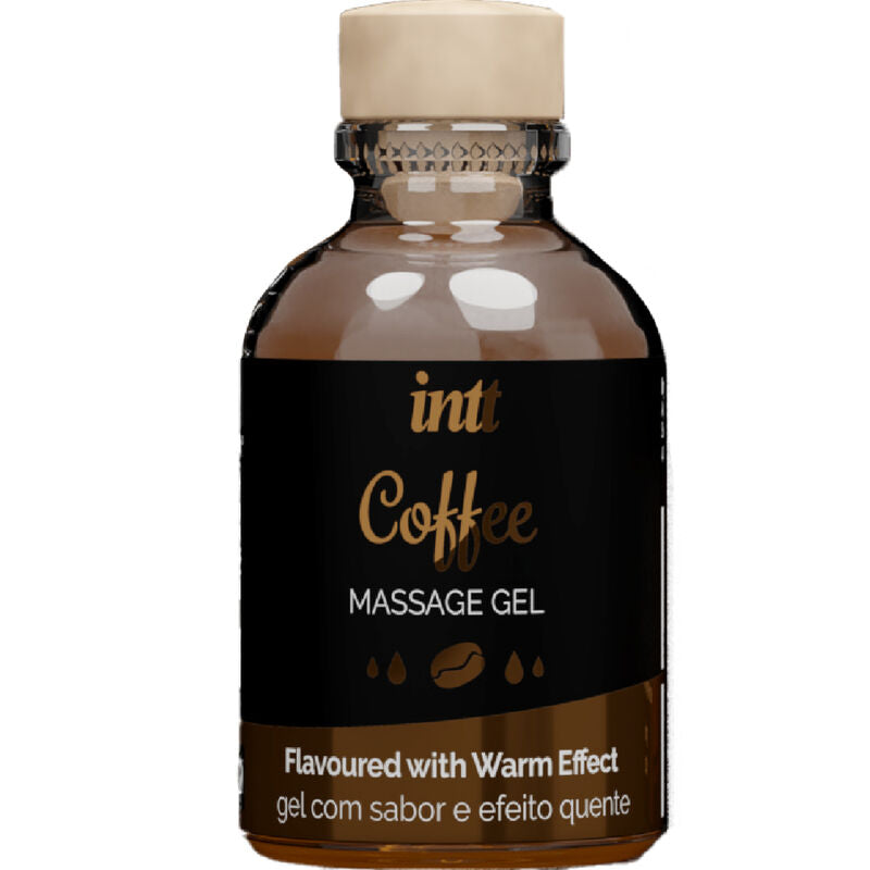 INTT MASSAGE & ORAL SEX - HOT EFFECT COFFEE FLAVOR MASSAGE GEL - 2