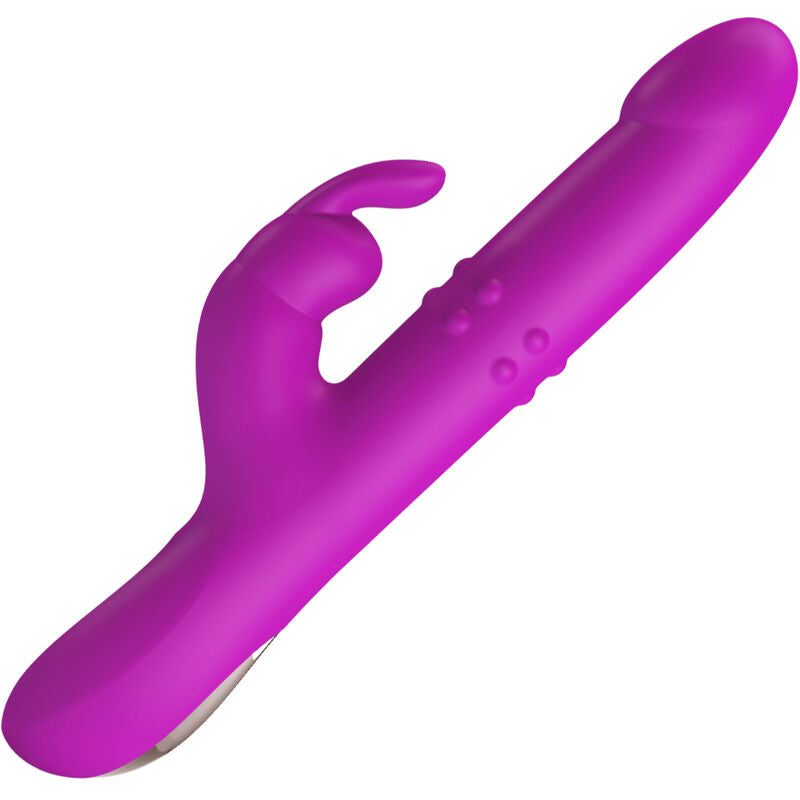 PRETTY LOVE - VIBRATEUR REESE AVEC ROTATION VIOLETTE
