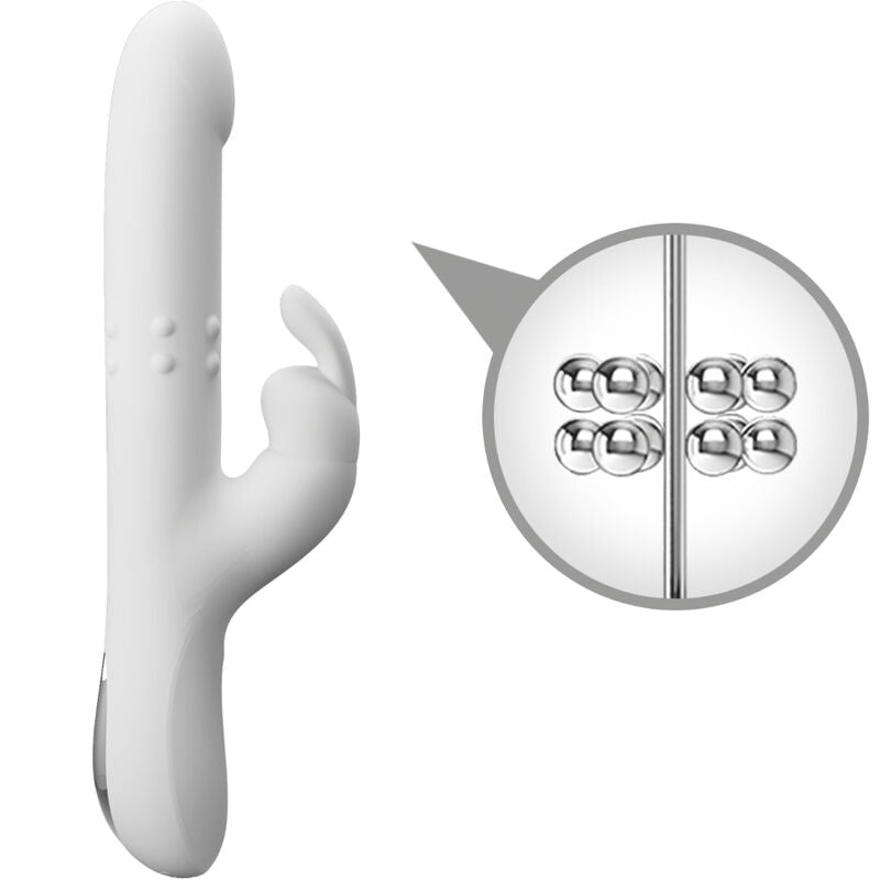 PRETTY LOVE - REESE VIBRATOR WITH SILVER ROTATION - 2