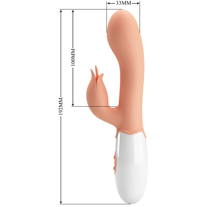 PRETTY LOVE - BLOODY MARY VIBRATOR WITH STIMULATOR - 6