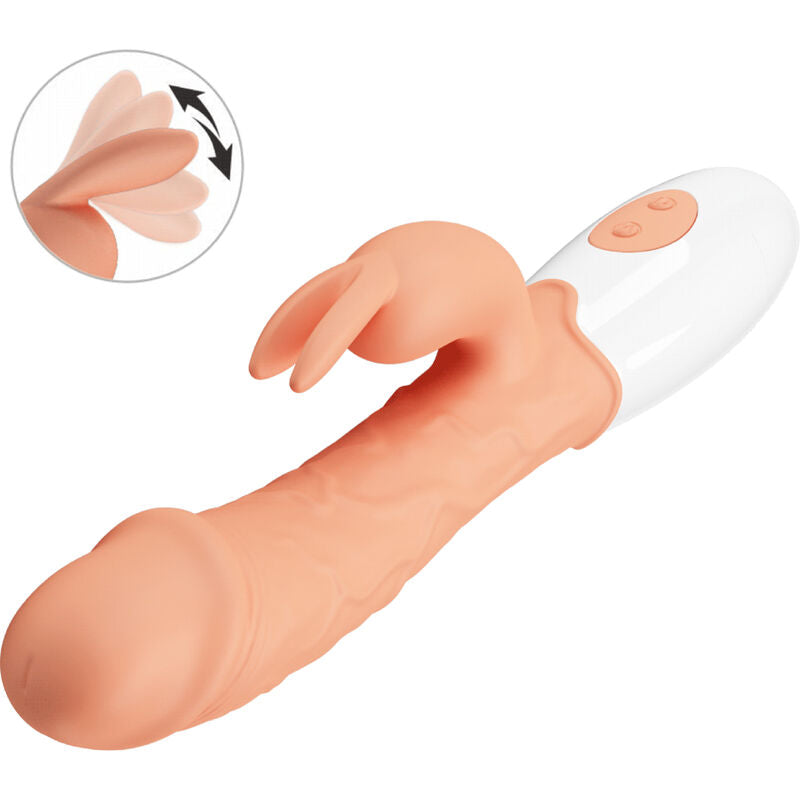 PRETTY LOVE - EASTER BUNNY VIBRATOR WITH STIMULATOR - 4
