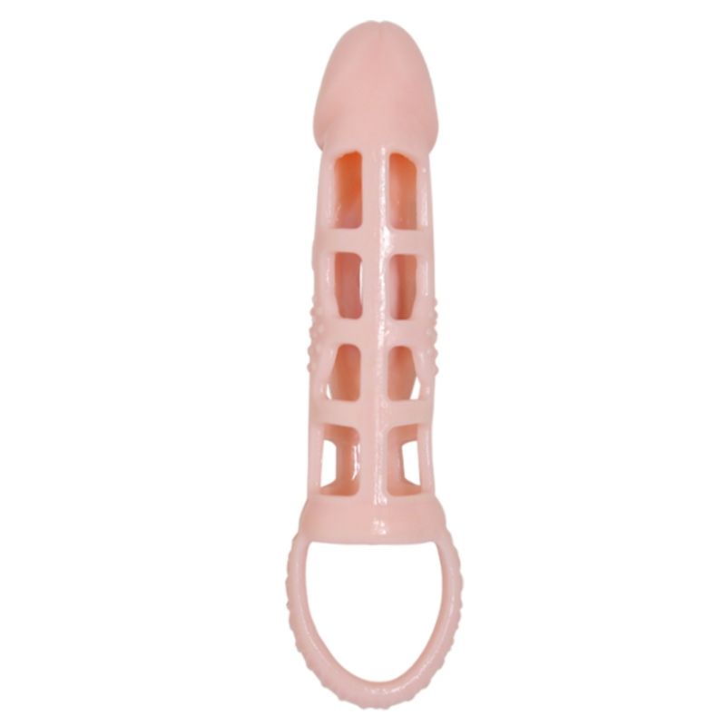 PRETTY LOVE - HARRISON PENIS EXTENDER COVER WITH VIBRATION AND STRAP 13.5 CM - 2