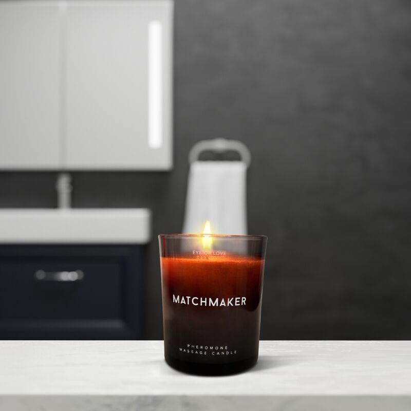EYE OF LOVE - MATCHMAKER BLACK DIAMOND MASSAGE CANDLE ATTRACT HER 150 ML - 4