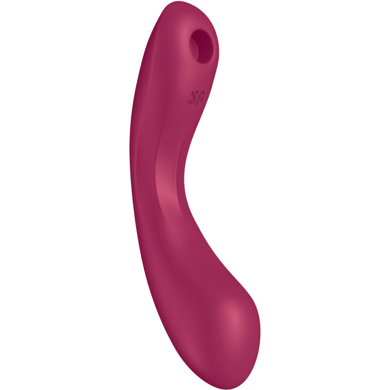 SATISFYER - CURVE TRINITY 1 AIR PULSE VIBRATION GREY - 2