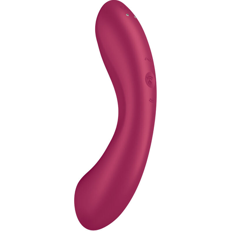 SATISFYER - CURVE TRINITY 1 AIR PULSE VIBRATION GREY - 6