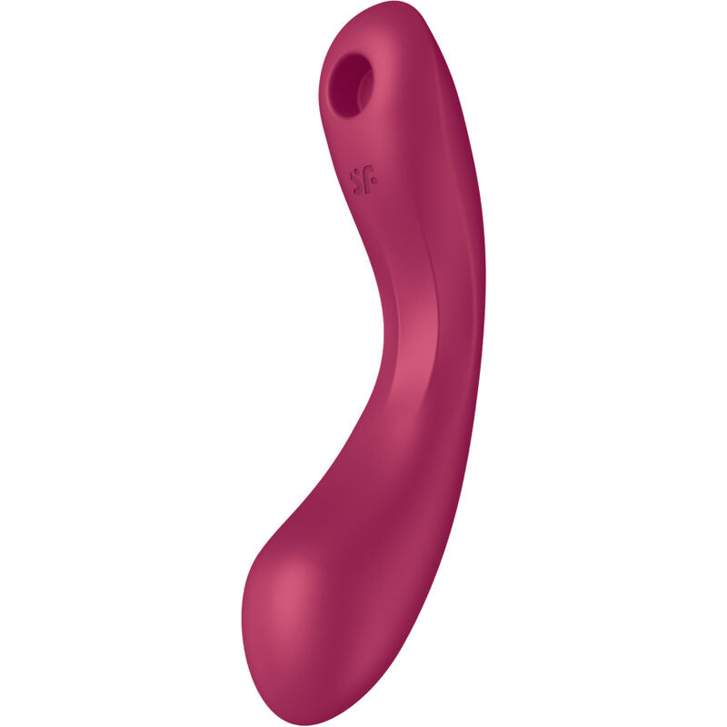 SATISFYER - CURVE TRINITY 1 AIR PULSE VIBRATION GREY - 1
