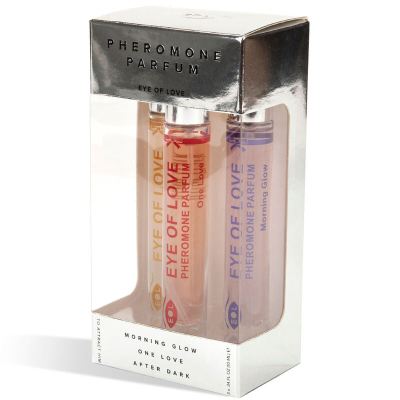 EYE OF LOVE - EOL PHR PARFUM 10 ML SET/3 - MORNING GLOW, ONE LOVE, AFTER DARK - 2