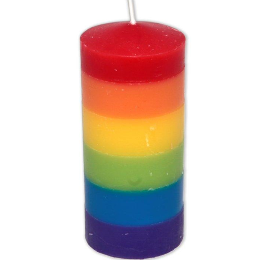PRIDE - BIG CANDLE WITH LGBT FLAG - 1
