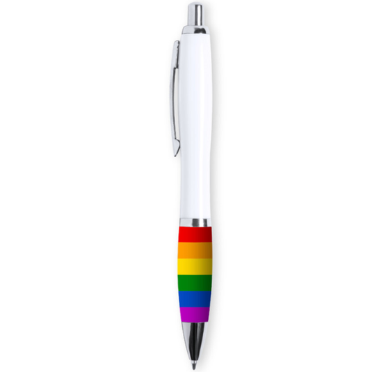 PRIDE - LGBT FLAG WHITE BIROS - 1