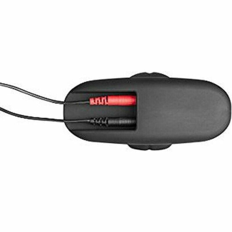ELECTRASTIM - SILICONE BLACK ROCKER BUTT PLUG LARGE - 2