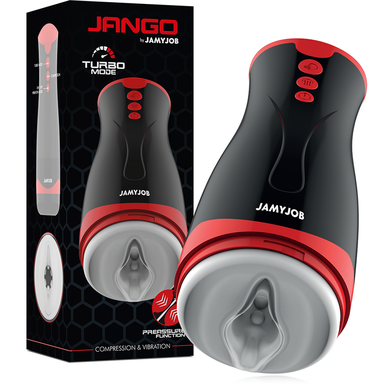 JAMYJOB - JANGO COMPRESSION AND VIBRATION MASTURBATOR - 3