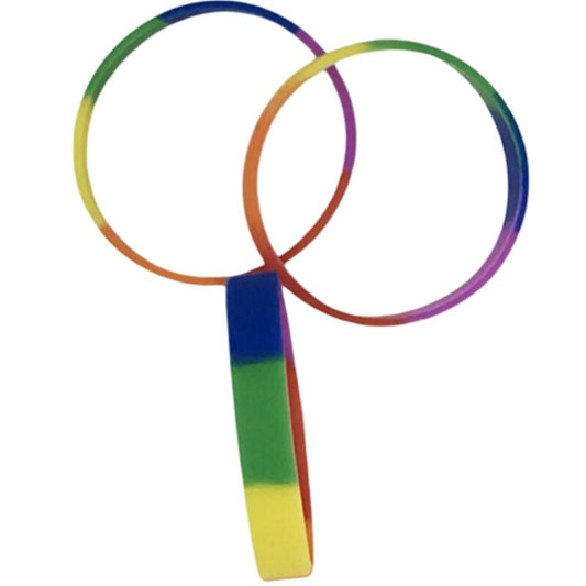 PRIDE - LGBT FLAG SILICONE BRACELET - 1