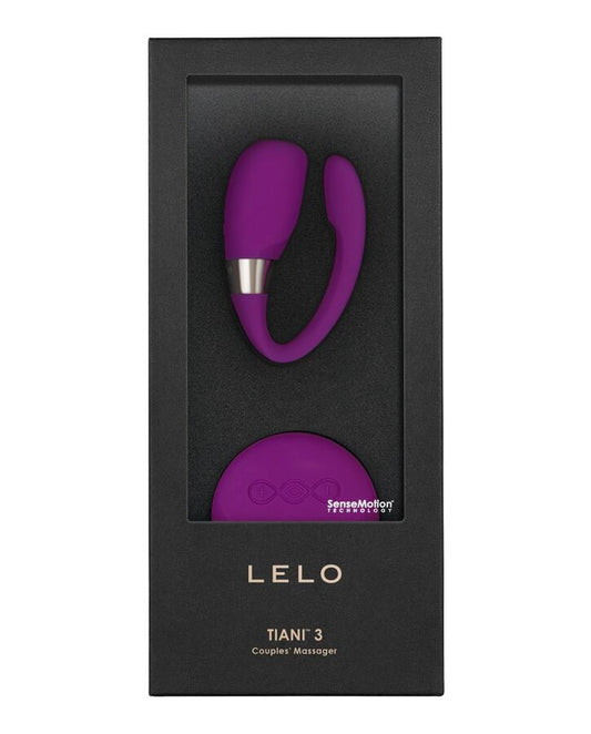 LELO - INSIGNIA TIANI 3 MASSAGGIATORE ROSA PROFONDO - Secretroomsexyshop