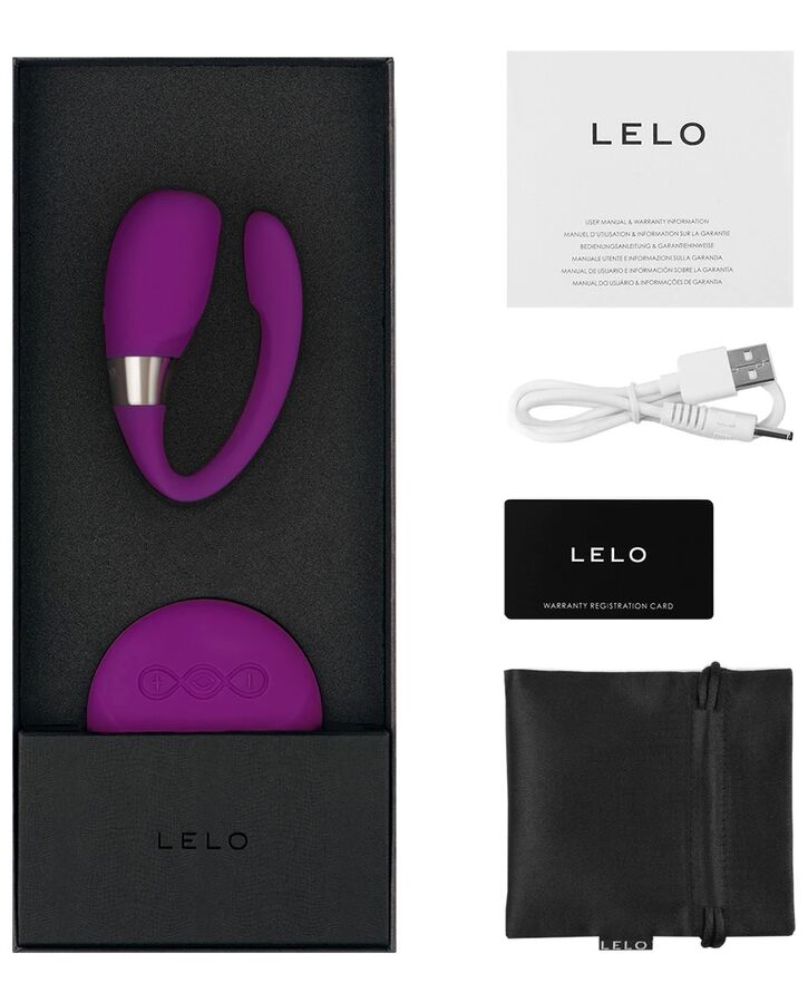 LELO - INSIGNIA TIANI 3 MASSAGGIATORE ROSA PROFONDO - Secretroomsexyshop