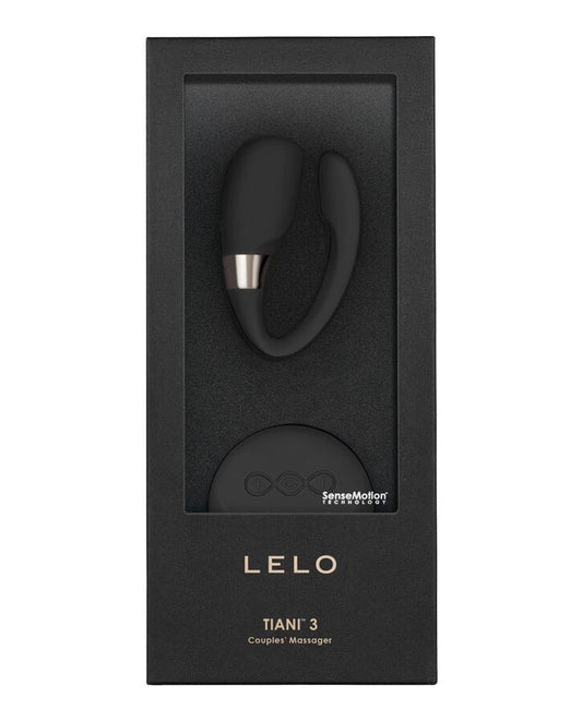 LELO - MASSAGGIATORE NERO INSIGNIA TIANI 3 - Secretroomsexyshop