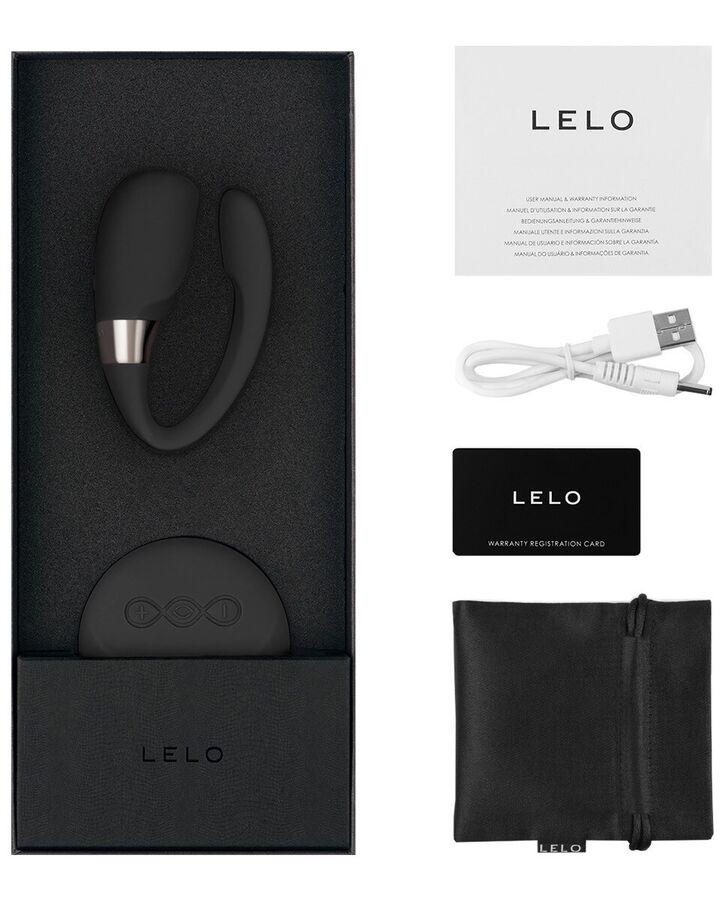 LELO - MASSAGGIATORE NERO INSIGNIA TIANI 3 - Secretroomsexyshop