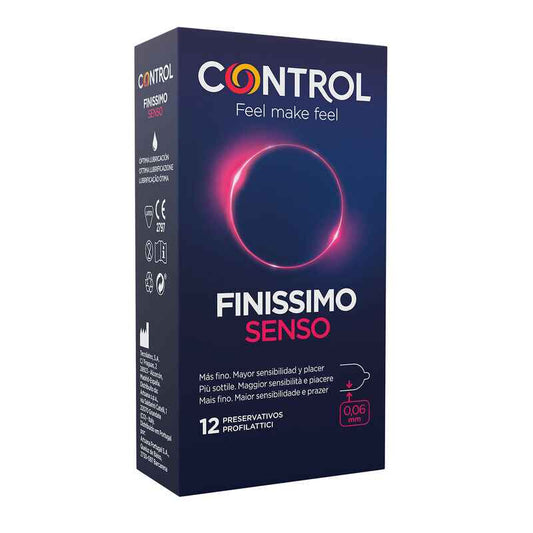 CONTROL - ADAPTA SENSO CONDOMS 12 UNITS - Secretroomsexyshop