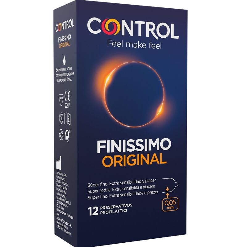 CONTROL - FINISSIMO CONDOMS 12 UNITS - 1