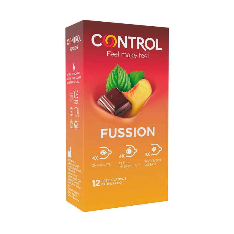 CONTROL - FUSSION CONDOMS 12 UNITS - Secretroomsexyshop