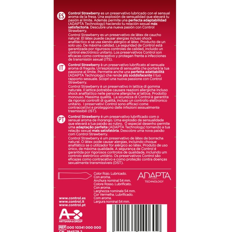 CONTROL - ADAPTS STRAWBERRY 12 UNITS - 2