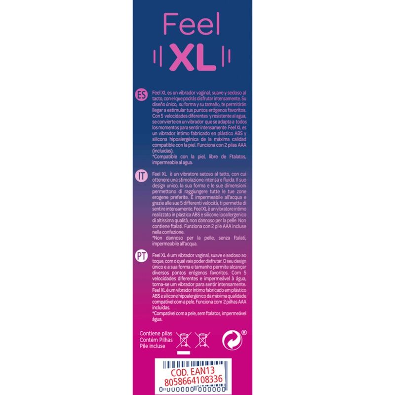 CONTROL - FEEL XL VIBRATING BULLET - 3