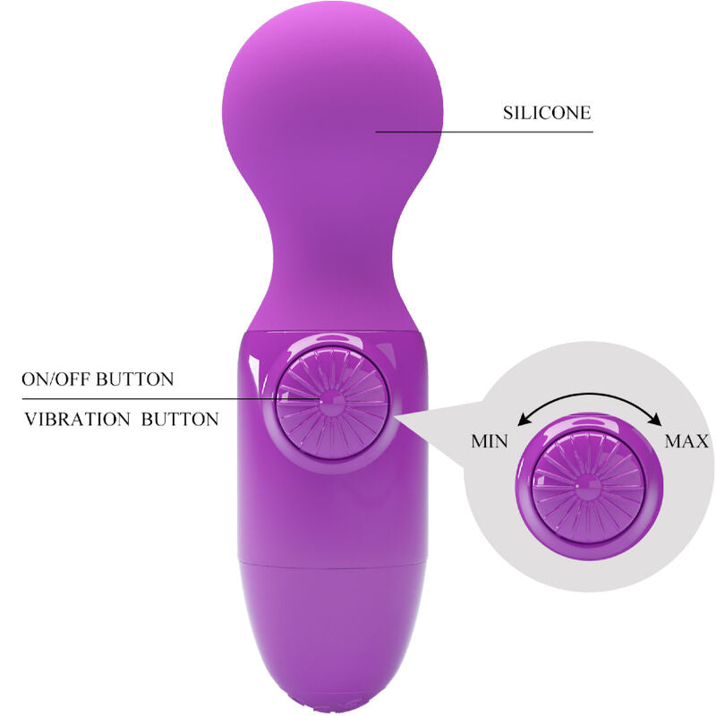 PRETTY LOVE - PURPLE MINI PERSONAL MASSAGER - 7