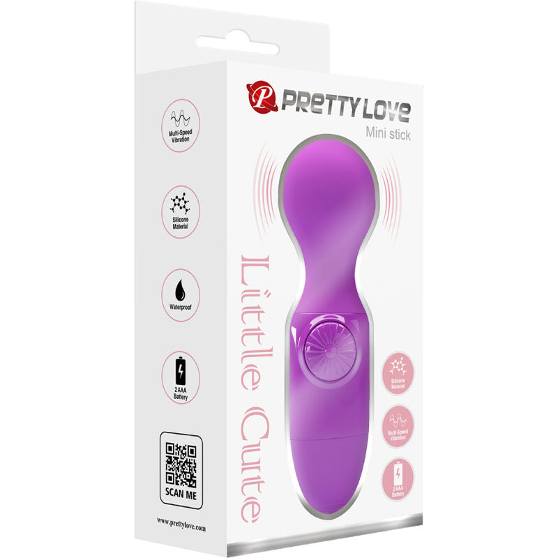 PRETTY LOVE - PURPLE MINI PERSONAL MASSAGER - 8